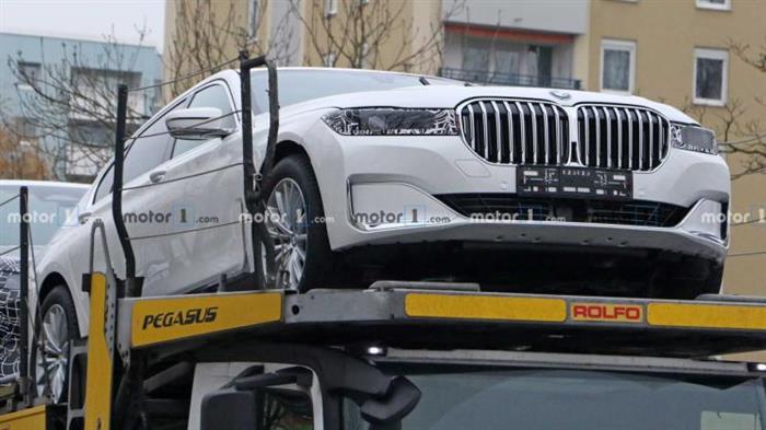 新宝马7系, 新宝马7系谍照，新梅赛德斯-奔驰S级