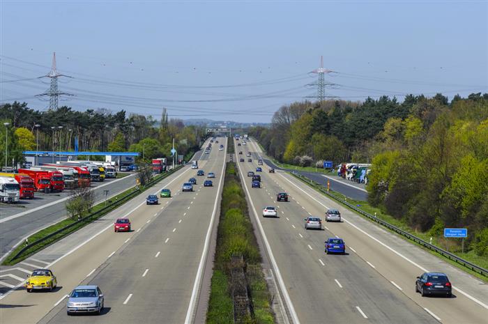 道路上的车辆