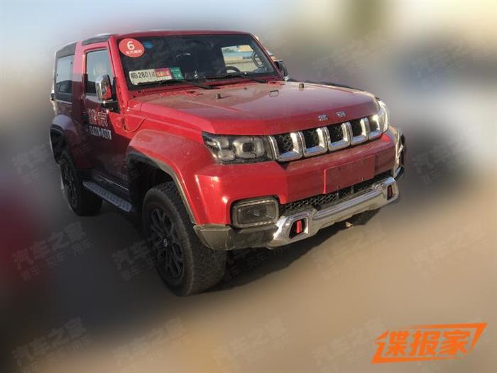 新车，北京BJ40三门版