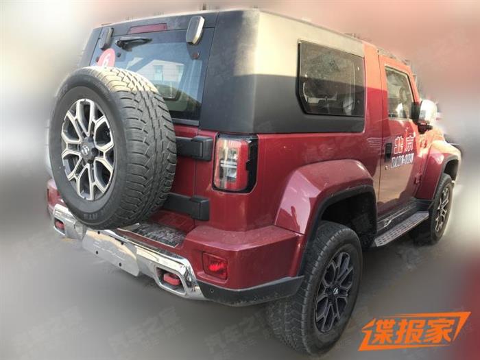 新车，北京BJ40三门版