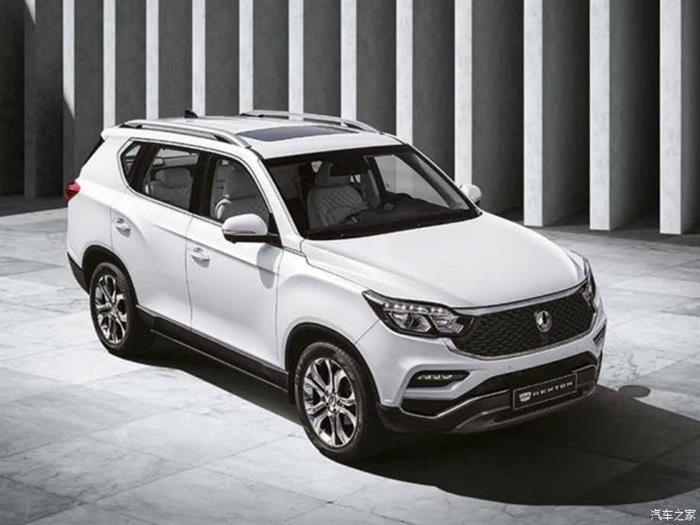 雪白车身 双龙汽车雷斯特特别版官图