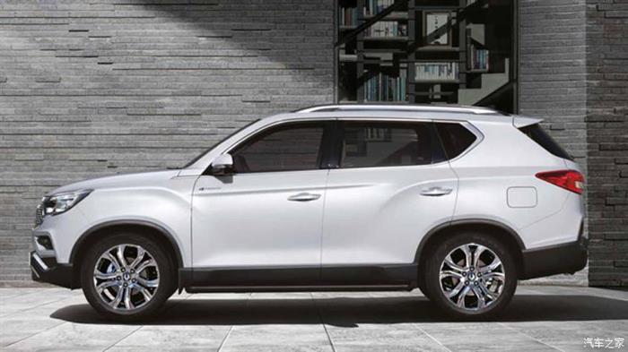 雪白车身 双龙汽车雷斯特特别版官图