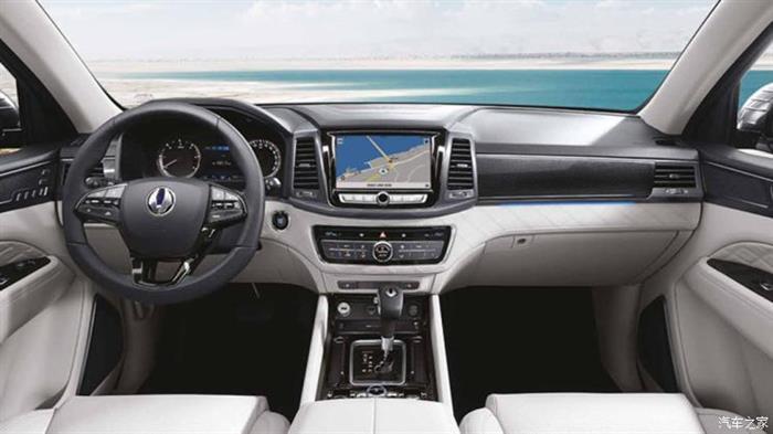 雪白车身 双龙汽车雷斯特特别版官图