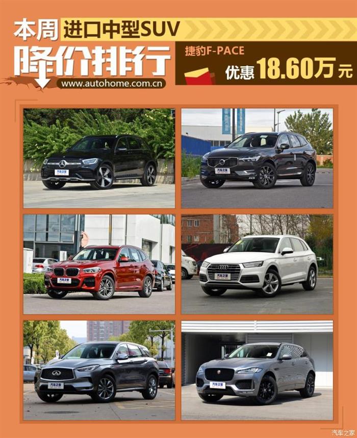 SUV，销量，奥迪Q5，捷豹,汽车销量