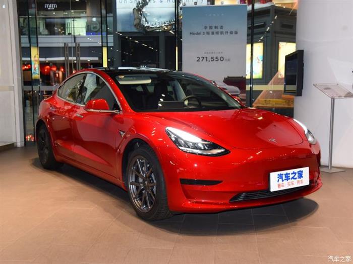 特斯拉中国 Model 3 2020款 标准续航后驱升级版