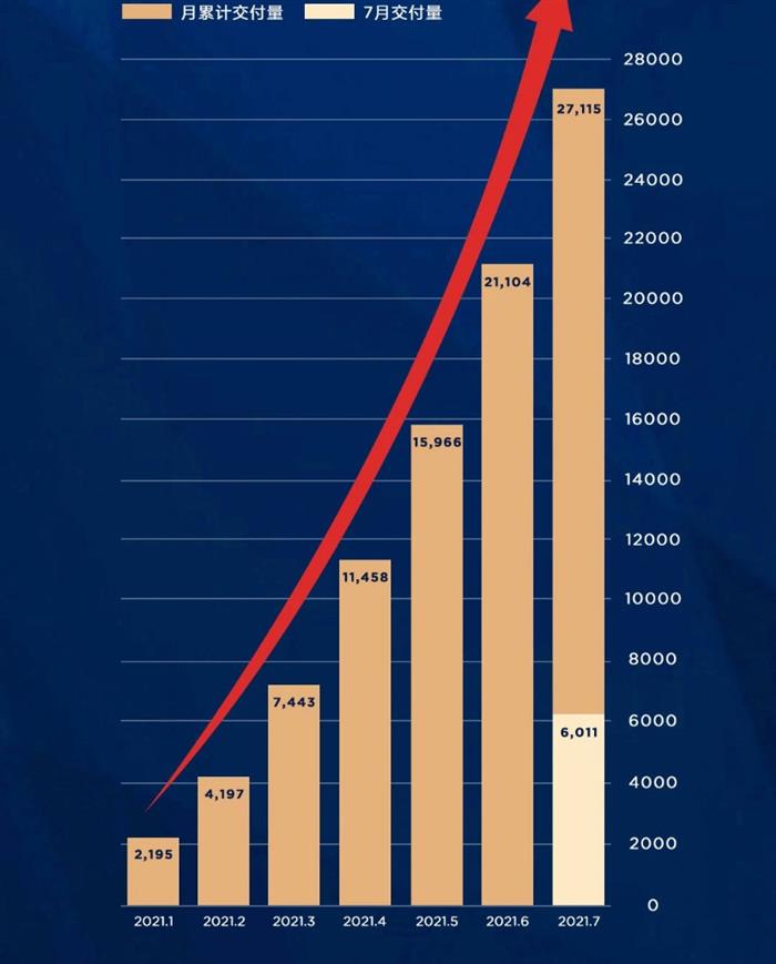 销量，蔚来，理想，蔚来,汽车销量,威马,新能源汽车