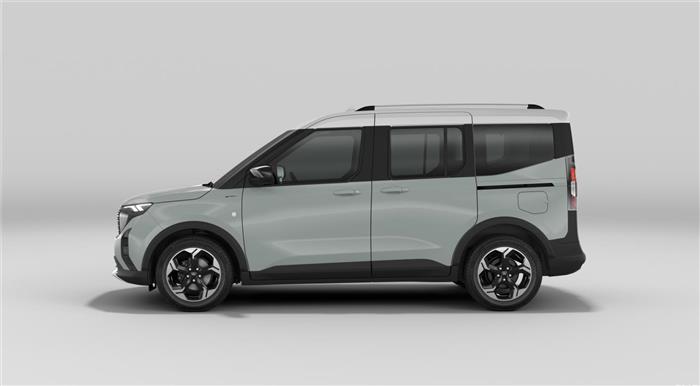 支持100kW直流快充 福特E-Tourneo Courier官图发布