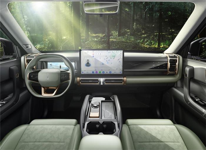 十月份量产 第四季度交付 iCAR 03内饰官图发布