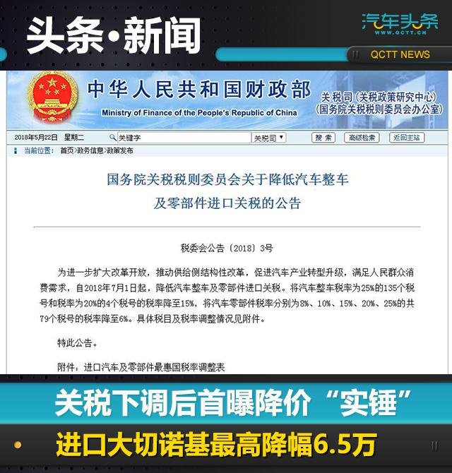 汽车关税,切诺基 汽车关税,切诺基