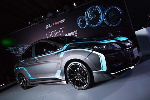 廣汽本田鋒范與小米營銷聯合打造的概念車亮相