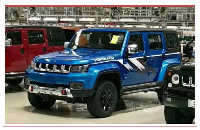 北京汽车新车,北京汽车 BJ40 Plus环塔冠军版车型