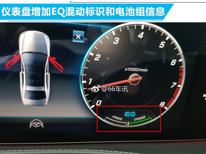 奔驰S320L, 奔驰S320L 4缸发动机,成都车展