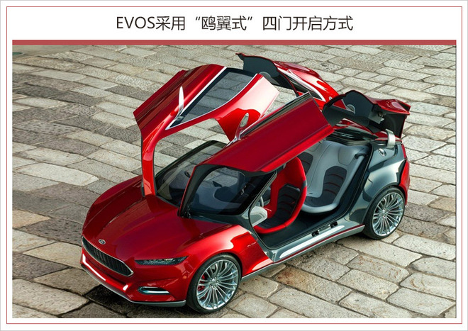 福特EVOS概念车,福特四门轿跑,福特EVOS 福特EVOS概念车,福特四门轿跑,福特EVOS