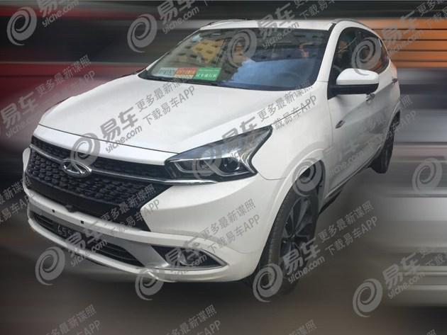 瑞虎7，奇瑞瑞虎7,奇瑞瑞虎7谍照，奇瑞瑞虎7增48V轻混系统