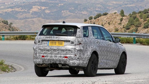 发现神行，路虎发现神行测试谍照,路虎发现神行混动车型  ​