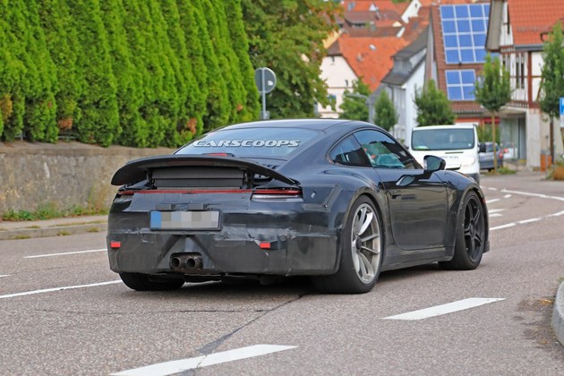 新车，保时捷全新911 GT3路试照曝光