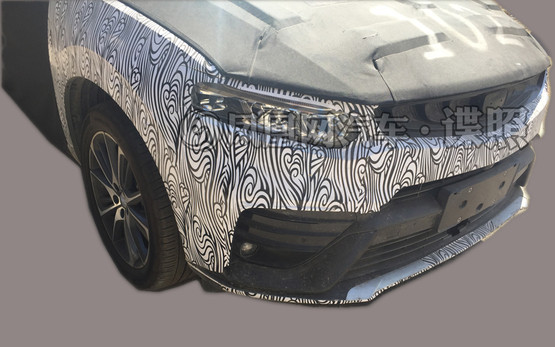 新车，博越，量产版吉利博越GT谍照曝光