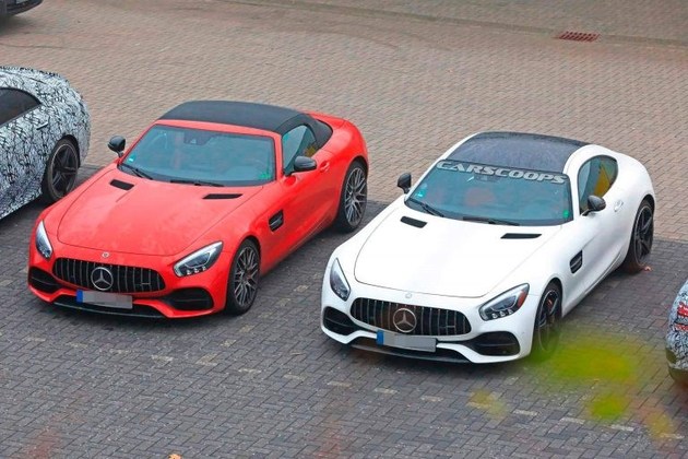 奔驰新款AMG GT谍照,奔驰新车型，奔驰新款AMG GT外观动力