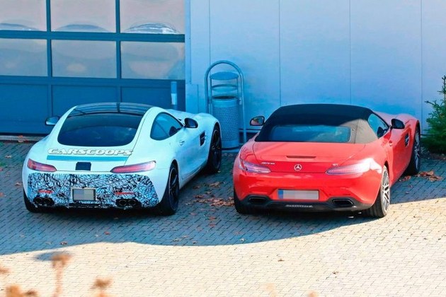 奔驰新款AMG GT谍照,奔驰新车型，奔驰新款AMG GT外观动力