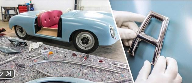 保时捷356复刻版,保时捷复古车型，保时捷356复刻版外观