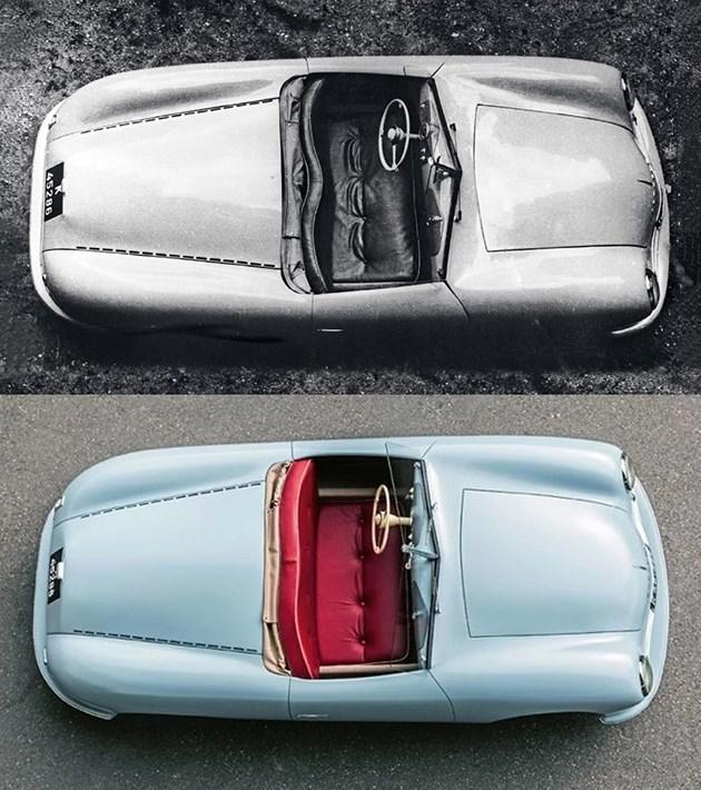 保时捷356复刻版,保时捷复古车型，保时捷356复刻版外观