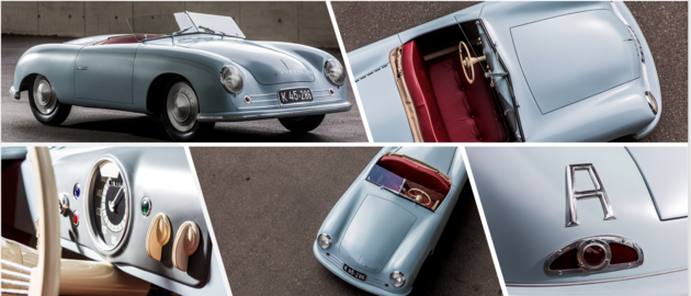 保时捷356复刻版,保时捷复古车型，保时捷356复刻版外观