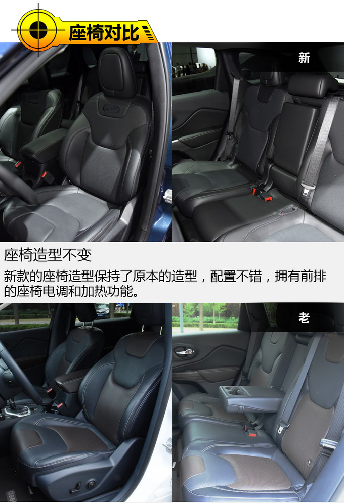 Jeep自由光个性外观,新款Jeep自由光换增压引擎,Jeep自由光新老对比 Jeep自由光个性外观,新款Jeep自由光换增压引擎,Jeep自由光新老对比