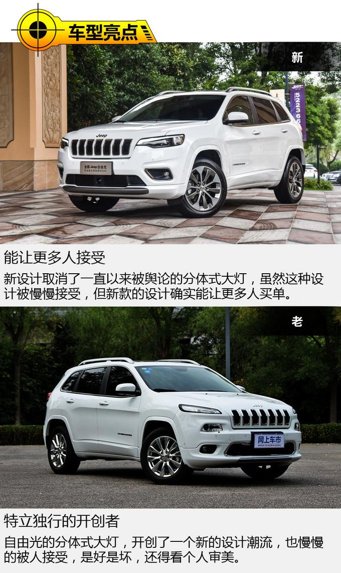 Jeep自由光个性外观,新款Jeep自由光换增压引擎,Jeep自由光新老对比 Jeep自由光个性外观,新款Jeep自由光换增压引擎,Jeep自由光新老对比