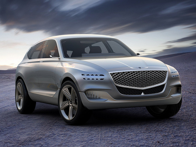 SUV，现代大型豪华SUV,现代捷恩斯GV80，现代Genesis GV80