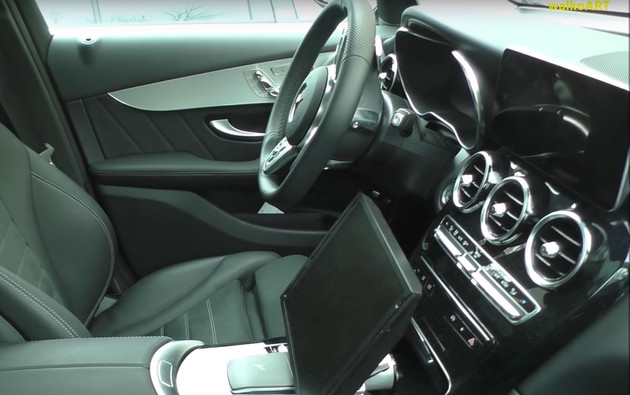 新车，奔驰新款GLC路试谍照,奔驰新款GLC内饰，奔驰新款GLC动力