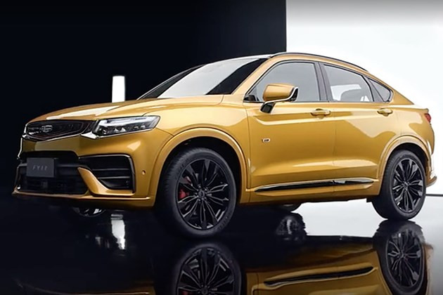 吉利FY11實(shí)車(chē)曝光 全新SUV/轎跑式溜背設(shè)計(jì)