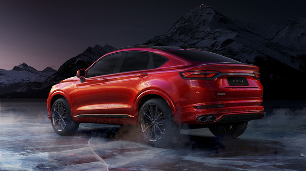 吉利FY11實(shí)車(chē)曝光 全新SUV/轎跑式溜背設(shè)計(jì)