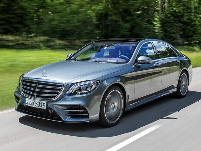 新车，奔驰全新S级实车