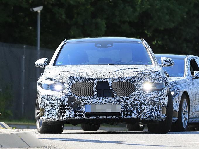 新车，奔驰全新S级实车