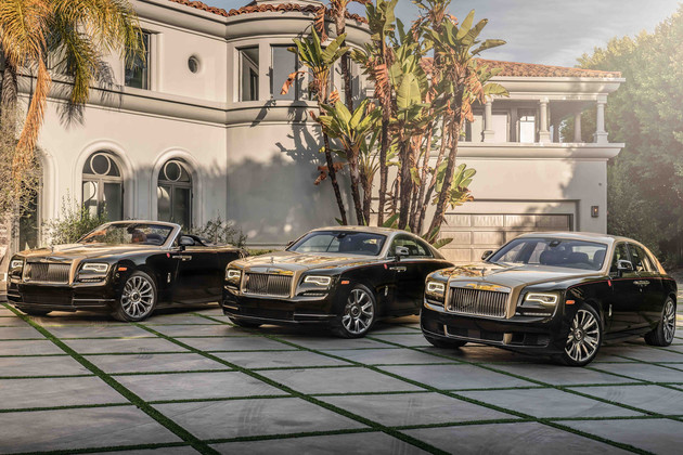 劳斯莱斯猪年限量版,劳斯莱斯高级定制车型亮相
