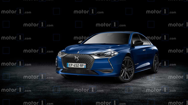 宝马5系，全新DS8渲染图,全新DS8宝马5系