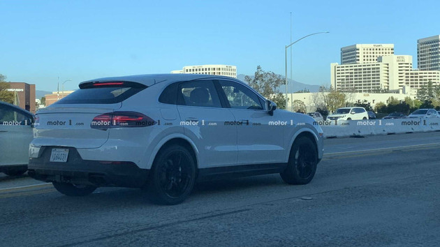 全新卡宴Coupe谍照