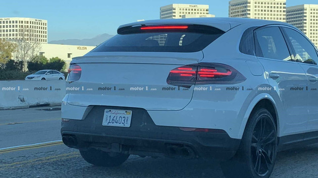 全新卡宴Coupe谍照