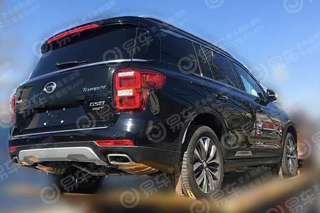 广汽传祺，广汽传祺GS8 2.0T高功版