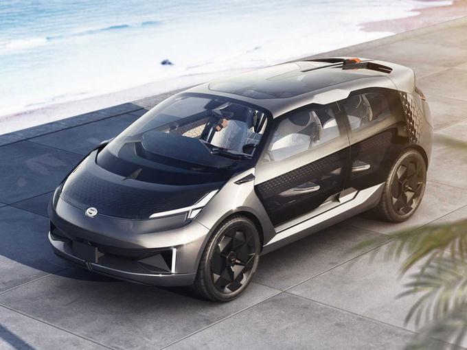 广汽大5座电动SUV,广汽电动车，Aion X广汽