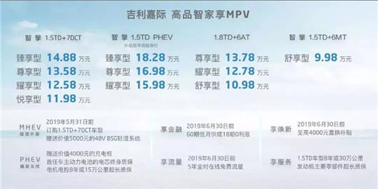 进军萎靡的家用MPV市场，嘉际祝好！