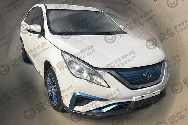 新款风行S50EV谍照,东风风行S50EV路试