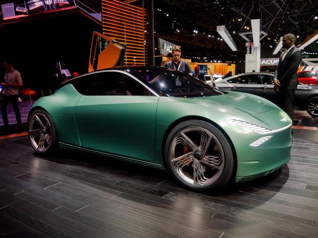 捷恩斯纽约车展,捷恩斯小型电动车Mint,捷恩斯Mint