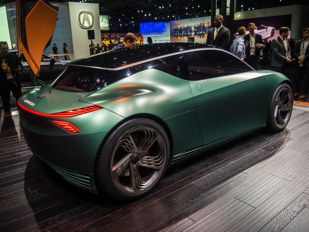 捷恩斯纽约车展,捷恩斯小型电动车Mint,捷恩斯Mint