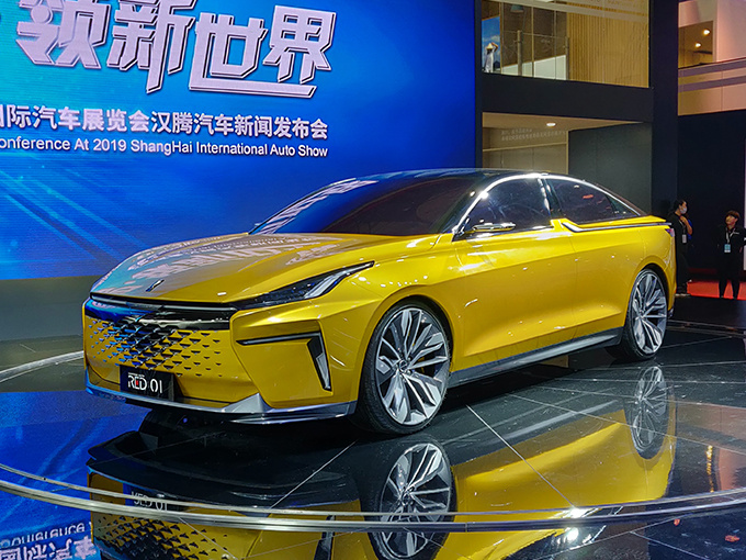 汉腾首款概念轿车,汉腾大众CC