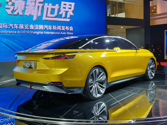 汉腾首款概念轿车,汉腾大众CC