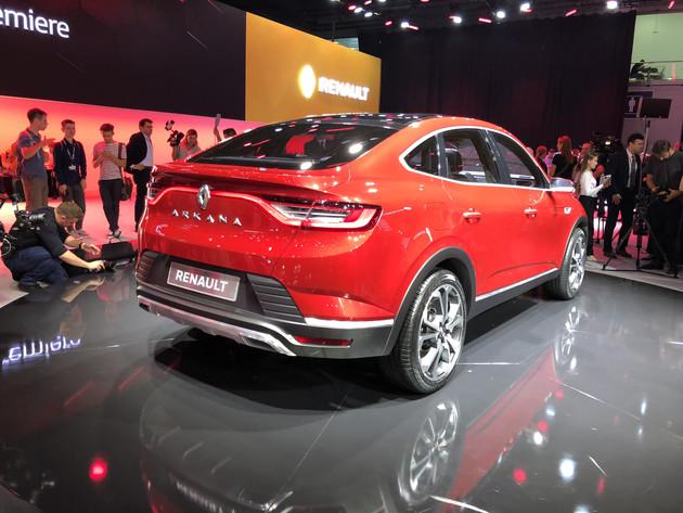 新车，SUV，雷诺ARKANA,法系车