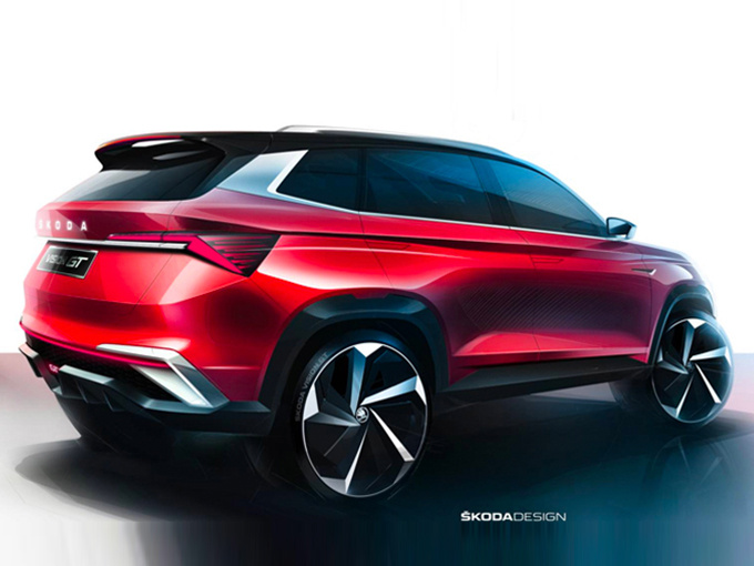 新车，SUV，斯柯达