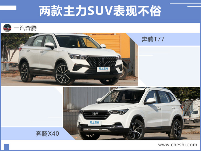 SUV，销量，奔腾6月销量,奔腾6月销量大涨，奔腾下半年三款SUV