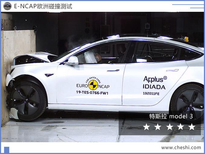 特斯拉，特斯拉model3,特斯拉model3碰撞测试